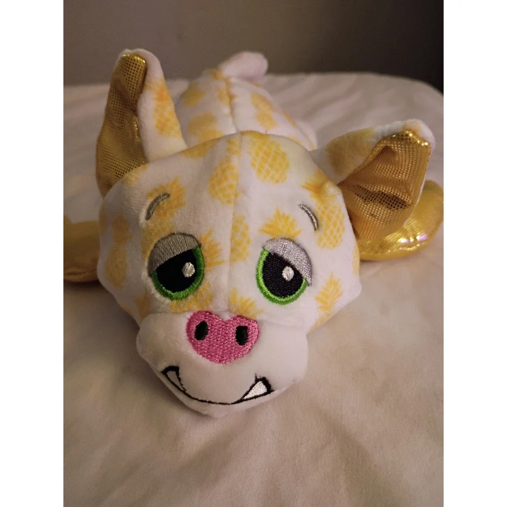 Cutetitos Fruititos Pineapple Pig Plush Basic Fun Yellow White Gold Winged Pig